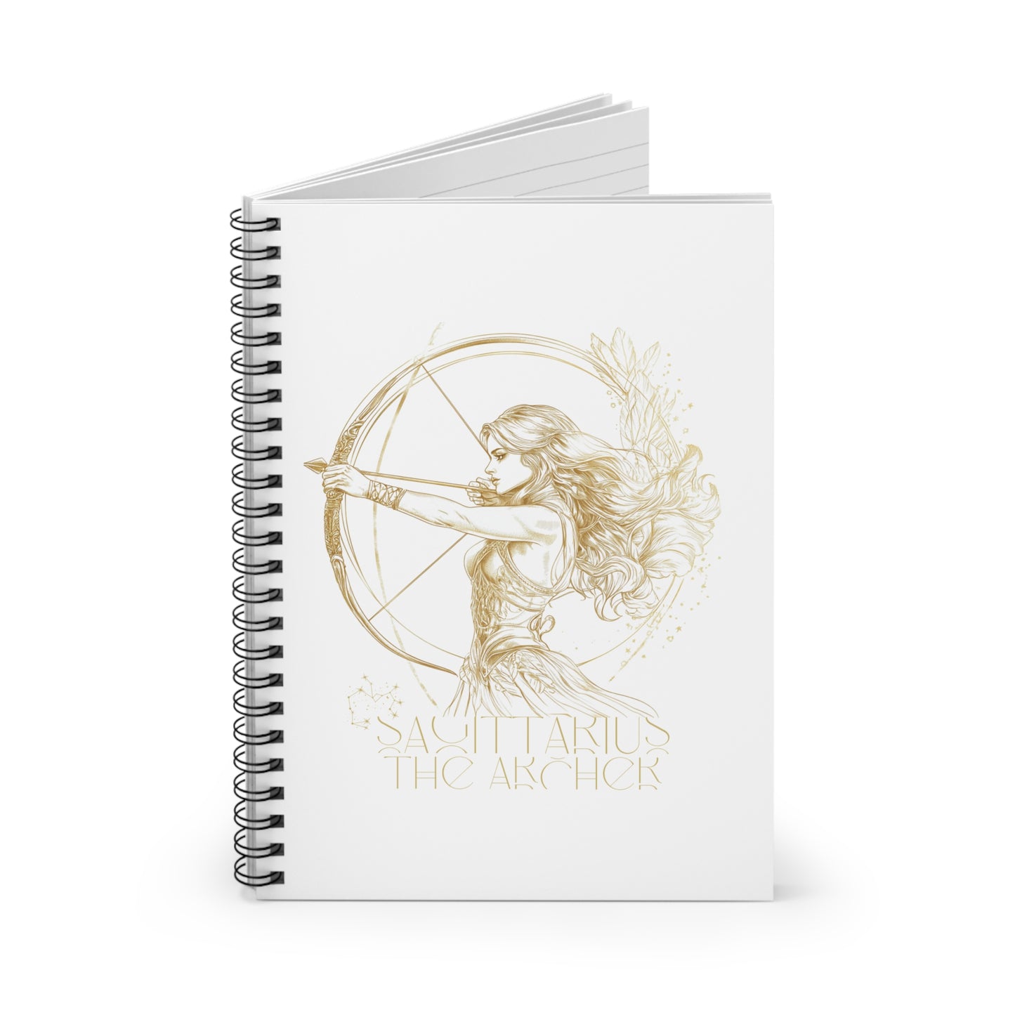 Sagittarius Spiral Notebook - Ruled Line