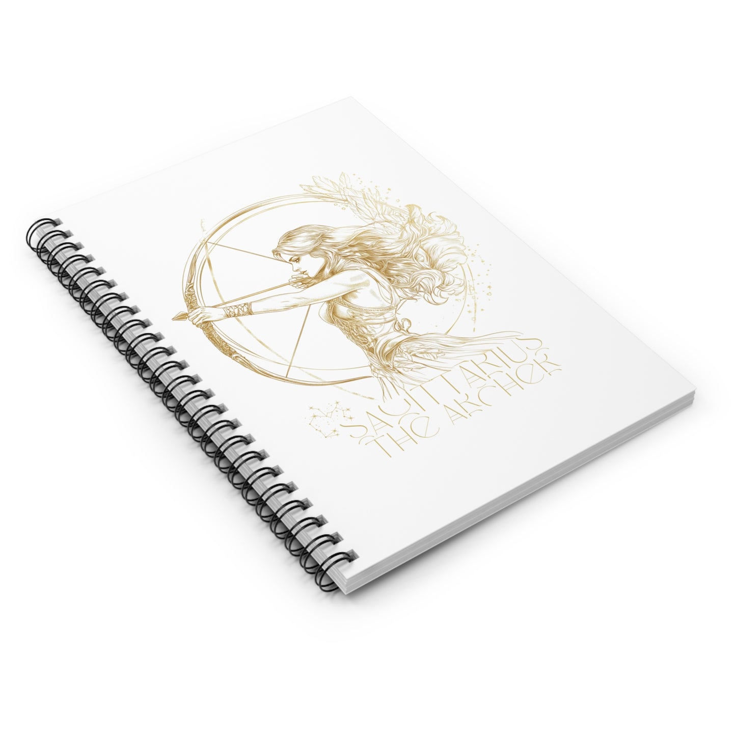 Sagittarius Spiral Notebook - Ruled Line