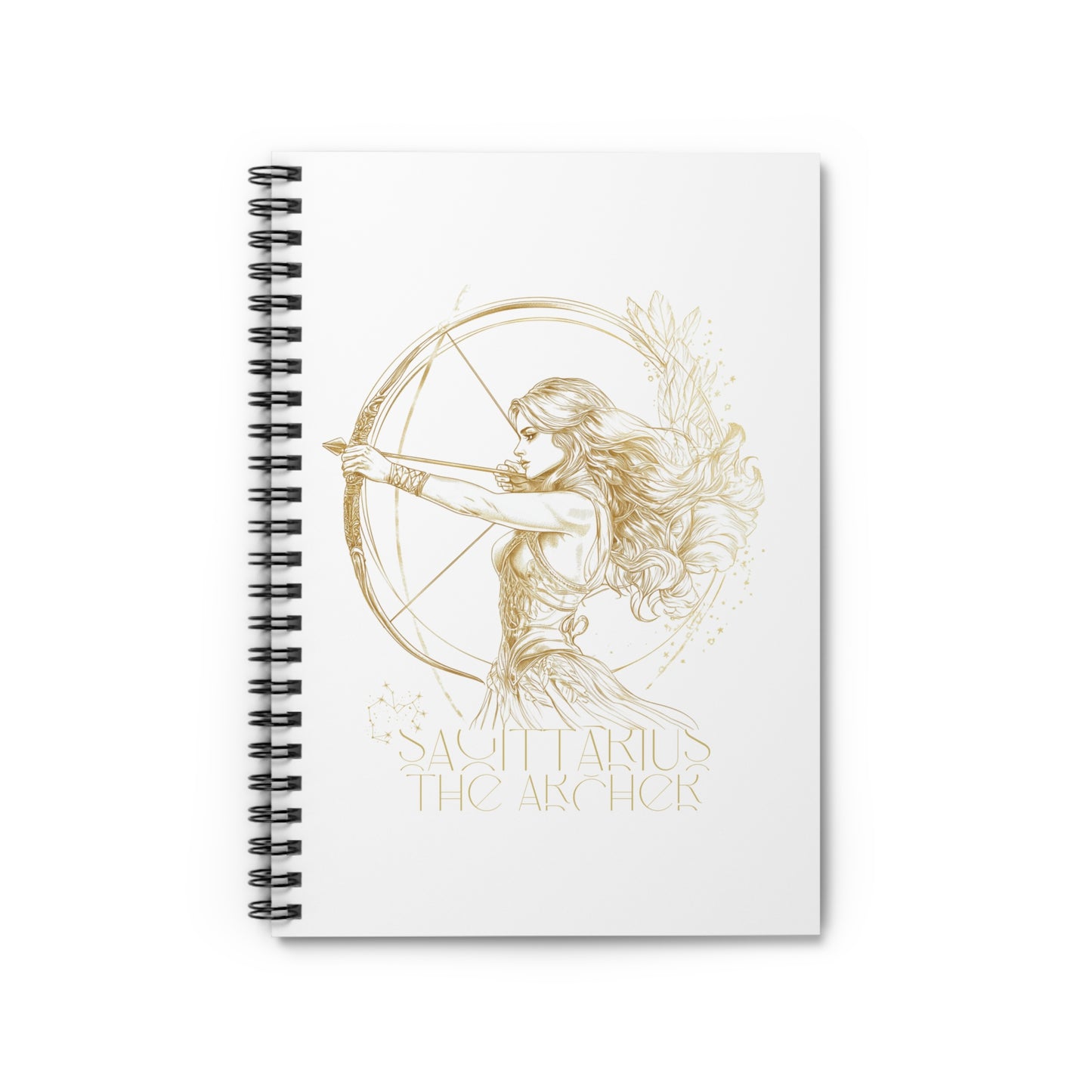 Sagittarius Spiral Notebook - Ruled Line