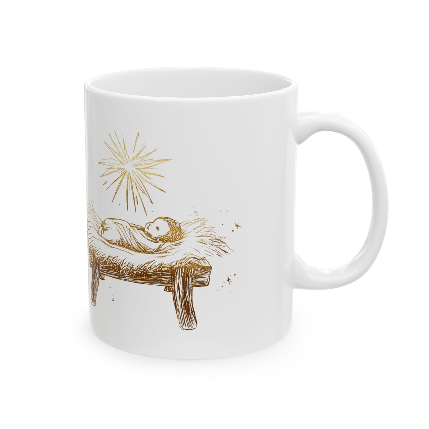 Comfort and Joy, Jesus - Ceramic Mug, (11oz)